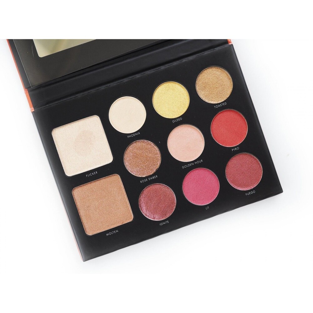 MILANI Hyper Pigmented Eye & Face Palette Eyeshadows + Highlighter ~GILDED EMBER